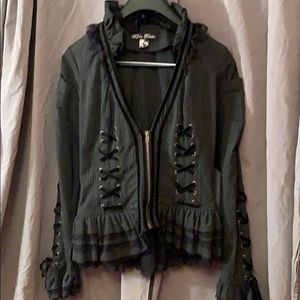 Lace Up Steampunk Blazer